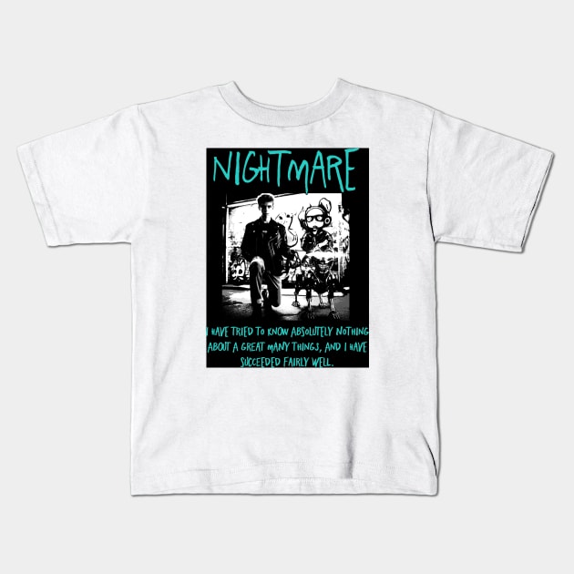 NIGHTMARE Kids T-Shirt by Stovia